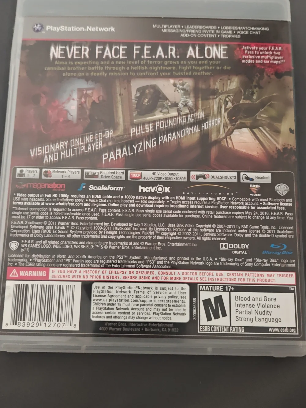F.E.A.R. 3 (PS3)